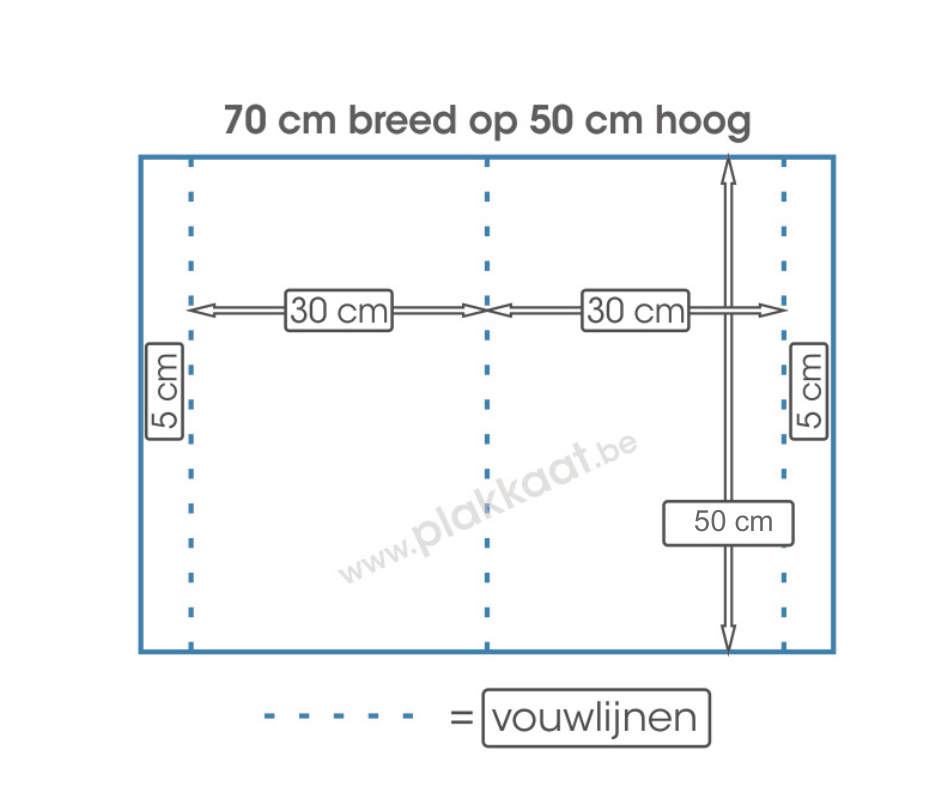 Immobord Staand - 500 x 700 mm