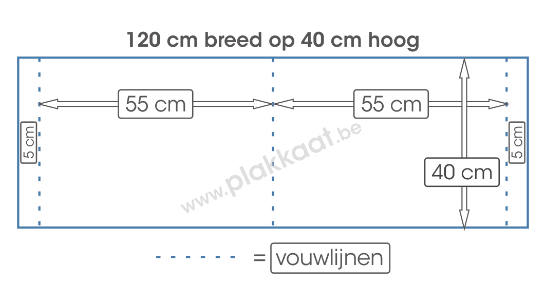Immobord Liggend - 1200 x 400 mm